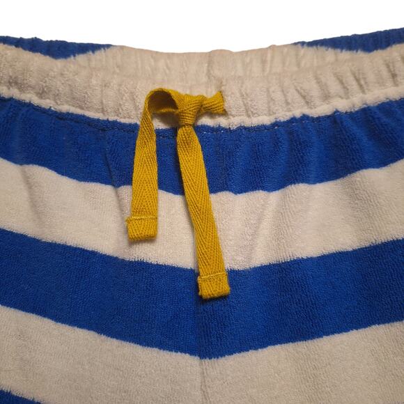 Mini Boden bold striped towelling shorts - Picture 7 of 13